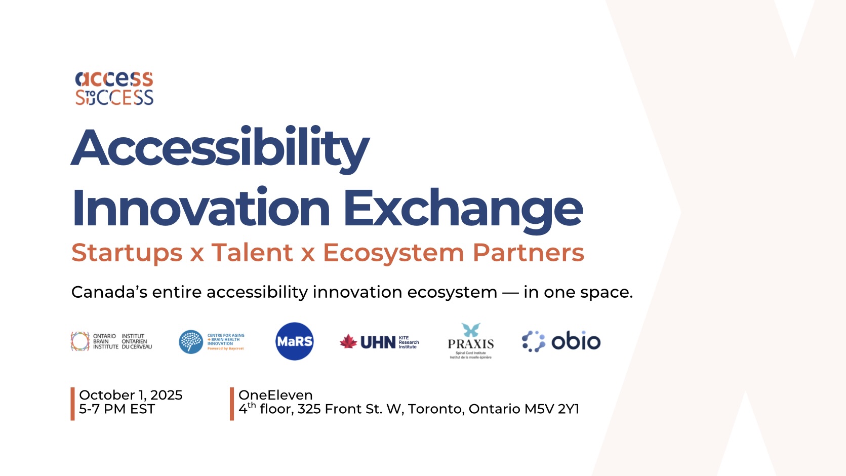 Accessibility Innovation Exchange 2025